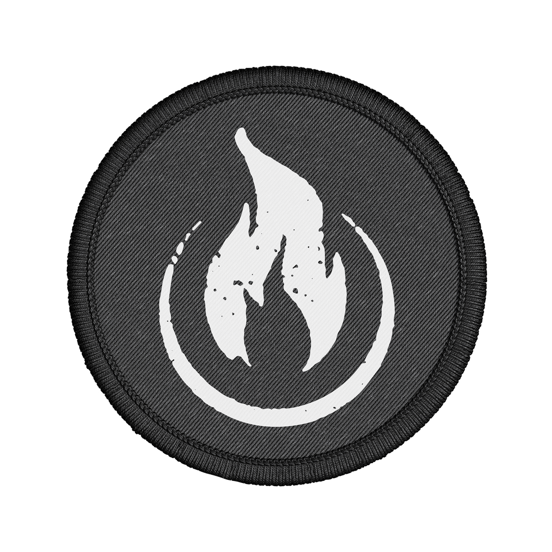 Flame Logo Patch